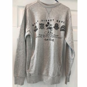 NWT Walt Disney theme park sweatshirt